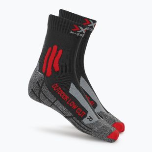 Vyriškos kojinės X-Socks Trek Outdoor Low Cut anthracite/red