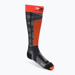 X-Socks Ski Rider 4.0 pilkos kojinės XSSSKRW19U
