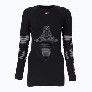 Moteriški termoaktyvūs marškinėliai X-Bionic Energizer 4.0 opal black/arctic white