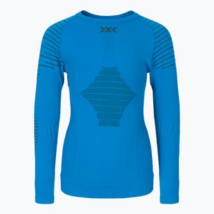 Vaikiški termoaktyvūs marškinėliai X-Bionic Invent 4.0 LS teal blue/anthracite
