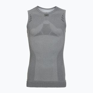 Vyriški termo marškinėliai X-Bionic Invent 4.0 Lt Singlet Grey Melange/Anthracite