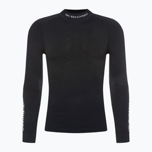 Vyriški termoaktyvūs marškinėliai X-Bionic Energy Accumulator 4.0 Turtle Neck opal black/arctic white