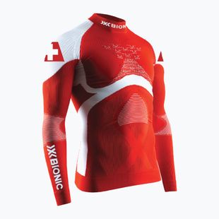 Vyriški termoaktyvūs marškinėliai ilgomis rankovėmis X-Bionic Patriot Shirt Turtle Neck Lg Sl switzerland