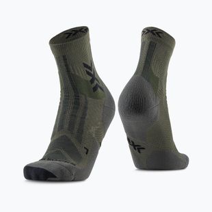 Kojinės X-Socks Hike Discover Ankle dark sage/black