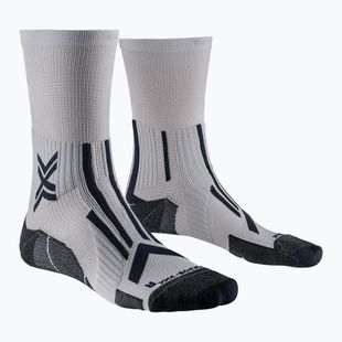 Vyriškos bėgimo kojinės X-Socks Trailrun Perform Crew pearl grey/charcoal