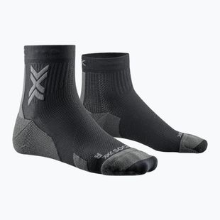 Kojinės X-Socks Run Discover Ankle juodos/anglies spalvos