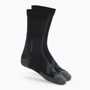 Dviračio kojinės X-Socks Bike Expert Merino Crew black/charcoal