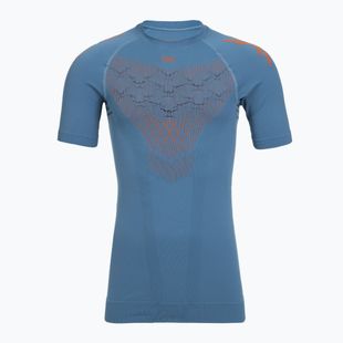 Vyriški bėgimo marškinėliai X-Bionic Twyce Run blue/white