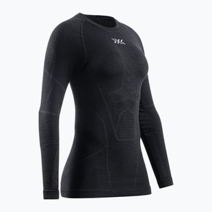 Moteriški termoaktyvūs marškinėliai X-Bionic Symbio Merino Shirt opal black