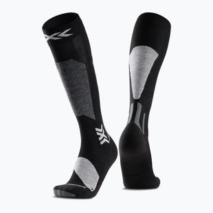 Slidinėjimo kojinės X-Socks Ski Discover Otc x black/light grey