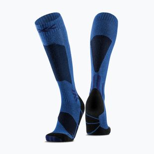 Slidinėjimo kojinės X-Socks Ski Discover Otc blue blossom/marine