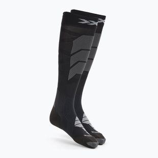 Slidinėjimo kojinės X-Socks Ski Expert Otc x black/light grey