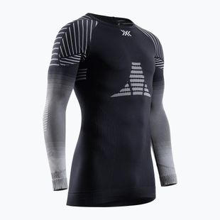 Vyriški termoaktyvūs marškinėliai X-Bionic Invent Fx Shirt black/grey/light grey