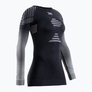 Moteriški termoaktyvūs marškinėliai X-Bionic Invent Fx Shirt black/grey/light grey