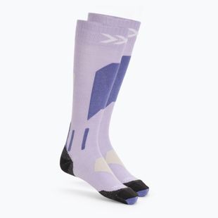 Slidinėjimo kojinės X-Socks Ski Discover Merino Otc muted lavender/light sand