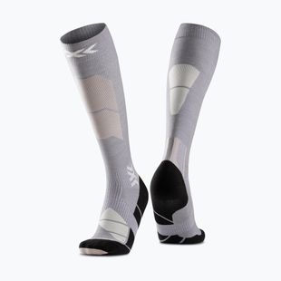Slidinėjimo kojinės X-Socks Ski Perform Merino Otc seal grey/light sand