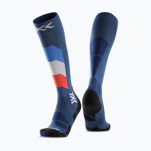 Slidinėjimo kojinės X-Socks Ski Perform Patriot France