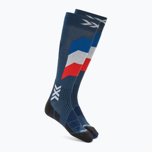 Slidinėjimo kojinės X-Socks Ski Perform Patriot France