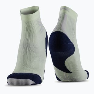 Kojinės X-Socks Run Discover Ankle neolime/x juodos spalvos