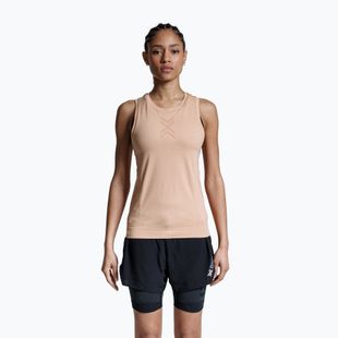 Moteriški bėgimo marškinėliai X-Bionic Xceed Run fresh peach/dusty rose