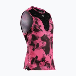 Bėgimo marškinėliai X-Bionic Corefusion Run Tank wolfpack/black/neo pink