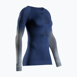 Moteriški termoaktyvūs marškinėliai X-Bionic Invent Fx Shirt marine/grey/light grey