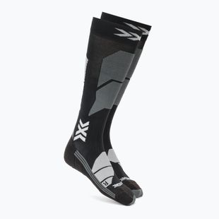 Moteriškos slidinėjimo kojinės X-Socks Ski Perform Otc x black/light grey