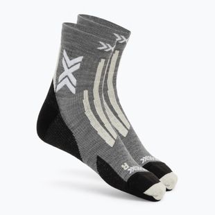 Kojinės X-Socks Hike Discover Merino Ankle seal grey/light sand