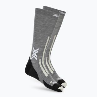 Kojinės X-Socks Hike Discover Merino Crew seal grey/light sand