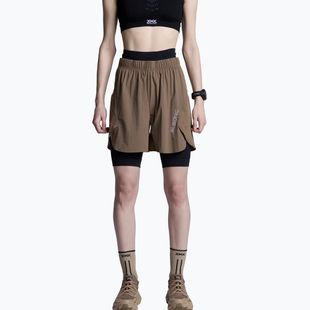 Bėgimo šortai X-Bionic Corefusion Run Perform dark sand