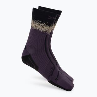 Kojinės X-Socks Terraskin Perform Crew deep purple/x black/sand