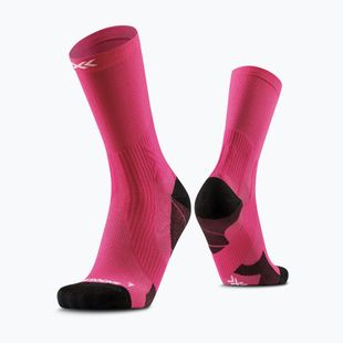 Kojinės X-Socks Run Perform Crew power purple