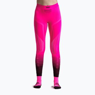 Moteriškos termo kelnės X-Bionic Invent Graphics fluo pink/x white