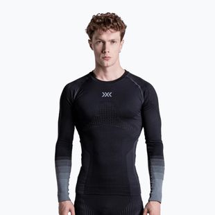 Vyriškas termoaktyvus džemperis X-Bionic Invent Graphics LS x black/dark grey