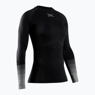 Moteriškas termo džemperis X-Bionic Invent Graphics LS x black/dark grey