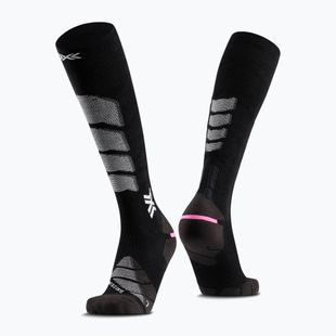 Slidinėjimo kojinės X-Socks Ski Anatomix Merino Otc x black