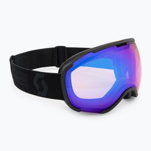 Slidinėjimo akiniai SCOTT Faze II mineral black/amp illuminator blue chrome