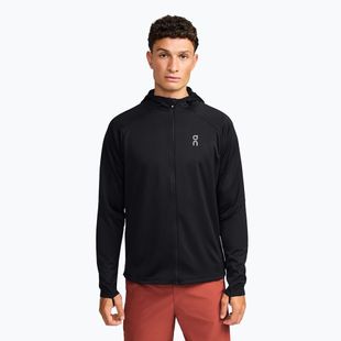 Vyriškas bėgimo džemperis On Climate Zip Hoodie black