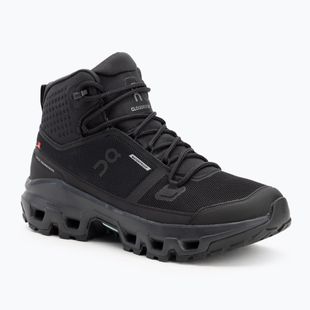 Vyriški batai On Cloudrock Mid Waterproof black/black