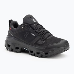 Moteriški batai On Cloudrock Low Waterproof black/black