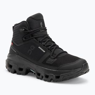Moteriški batai On Cloudrock Mid Waterproof black/black