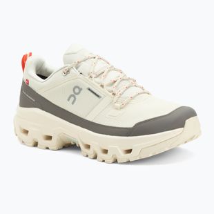 Vyriški turistiniai batai On Cloudrock Low Waterproof dramblio kaulo spalvos/dramblio kaulo