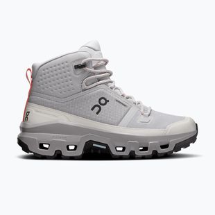 Moteriški turistiniai batai On Cloudrock Mid Waterproof glacier/alloy