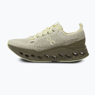 Moteriški bėgimo batai On Cloudsurfer Max seedling/olive