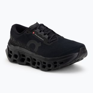 Moteriški bėgimo batai On Cloudmonster 3 Wide black/black