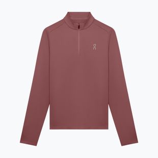 Moteriškas bėgimo džemperis On Core 1/4 Zip barberry