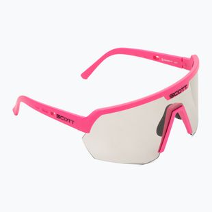 Akiniai nuo saulės SCOTT Sport Shield LS acid pink/grey light sensitive