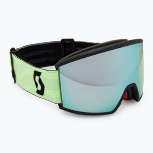 Slidinėjimo akiniai SCOTT Ambit glow green/amp ice chrome