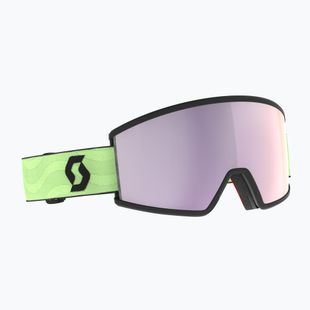 Slidinėjimo akiniai SCOTT Ambit Compact glow green & lavender chrome