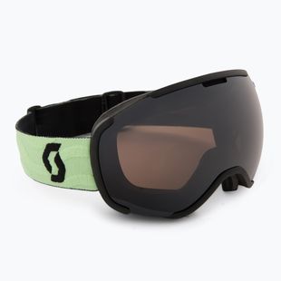 Slidinėjimo akiniai SCOTT Faze II glow green/amp black chrome